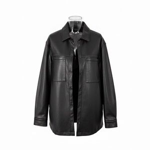 Forever 21 Black Leather Women's Jacket